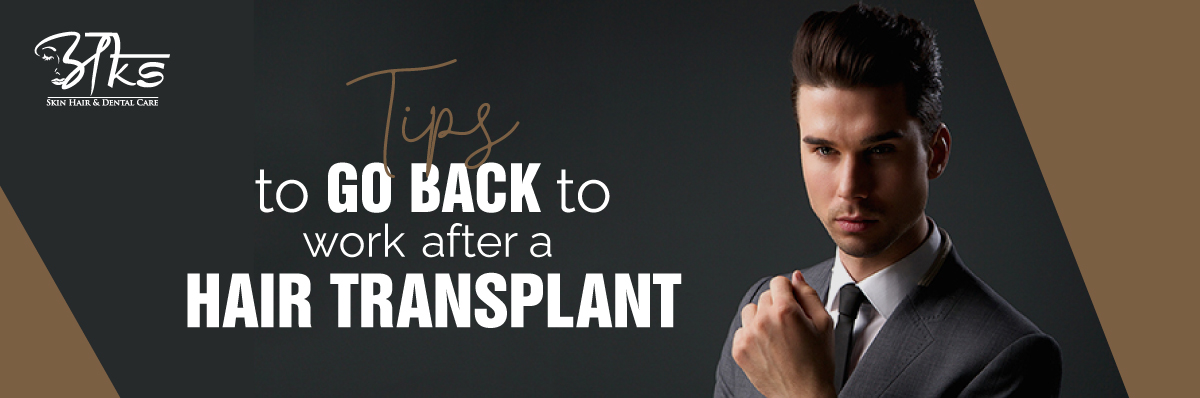 Tips To Go Back To Work After A Hair Transplant