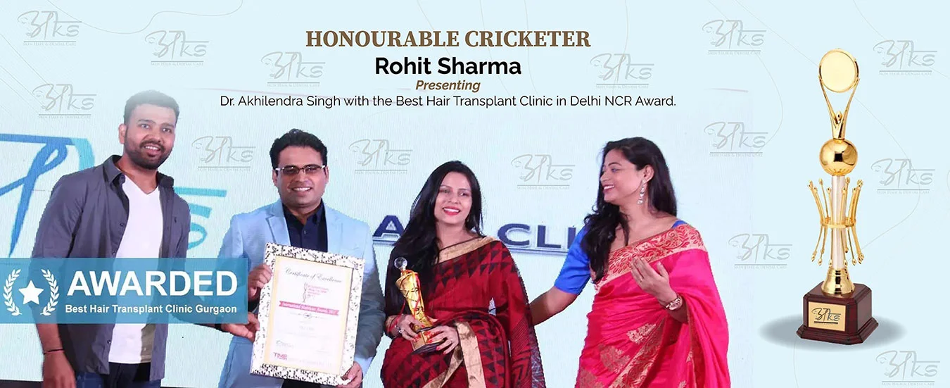 Cricketer Rohit Sharma Awarded Dr. Akhliendra Singh