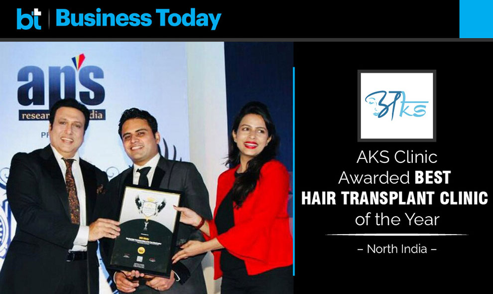 AKS Clinic Awarded Best Hair Transplant Clinic Of The Year Image