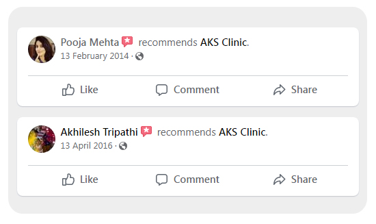 AKS Clinic Gurgaon Reviews